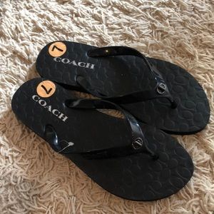 Brand New Coach flip flop women’s size 7